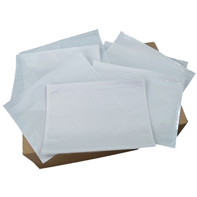 100 x A5 Plain Document Enclosed Wallets 165mm x 225mm